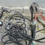 سرقت مکرر کابل‌های تلفن در منطقه ملک‌آباد