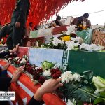 احترام مردم قدرشناس کرجی به مهمانان مادر شهدا